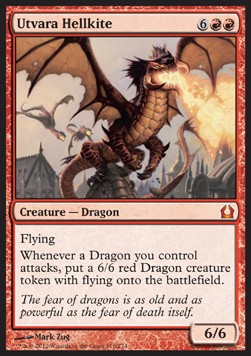 Utvara Hellkite⁣ - Return to Ravnica⁣ (Mythic)⁣ [110]