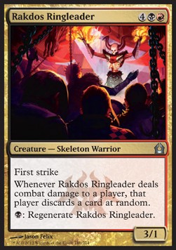 Rakdos Ringleader⁣ - Return to Ravnica⁣ (Uncommon)⁣ [186]