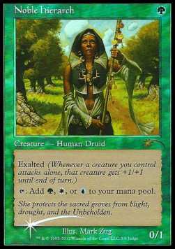 Noble Hierarch⁣ - Judge Rewards Promos⁣ (Rare)