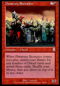 Dwarven Recruiter⁣ - Odyssey⁣ (Uncommon)⁣ [186]