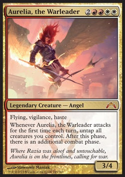 Aurelia, the Warleader⁣ - Gatecrash⁣ (Mythic)⁣ [143]