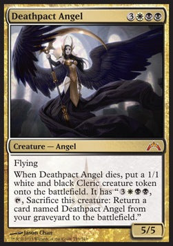 Deathpact Angel⁣ - Gatecrash⁣ (Mythic)⁣ [153]