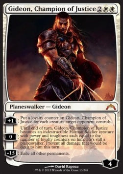 Gideon, Champion of Justice⁣ - Gatecrash⁣ (Mythic)⁣ [13]