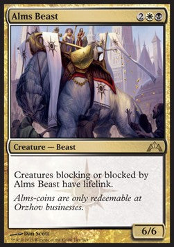 Alms Beast⁣ - Gatecrash⁣ (Rare)⁣ [141]