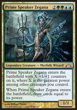 Prime Speaker Zegana⁣ - Gatecrash⁣ (Mythic)⁣ [188]