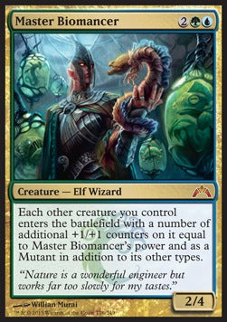 Master Biomancer⁣ - Gatecrash⁣ (Mythic)⁣ [176]