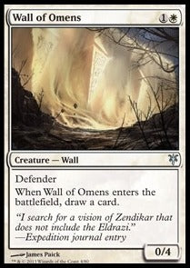 Wall of Omens⁣ - Duel Decks: Sorin vs. Tibalt⁣ (Uncommon)⁣ [4]