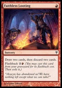 Faithless Looting⁣ - Duel Decks: Sorin vs. Tibalt⁣ (Common)⁣ [59]