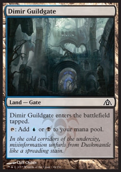 Dimir Guildgate - Dragon's Maze (Common) [DGM-148]
