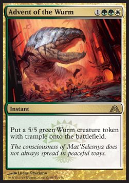 Advent of the Wurm⁣ - Dragon's Maze⁣ (Rare)⁣ [51]