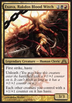 Exava, Rakdos Blood Witch⁣ - Dragon's Maze⁣ (Rare)⁣ [69]
