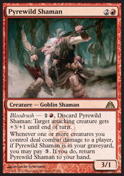 Pyrewild Shaman⁣ - Dragon's Maze⁣ (Rare)⁣ [36]