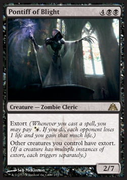 Pontiff of Blight⁣ - Dragon's Maze⁣ (Rare)⁣ [27]