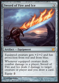 Sword of Fire and Ice⁣ - Modern Masters⁣ (Mythic)⁣ [216]