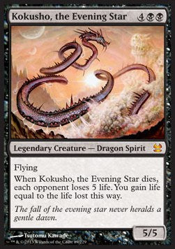 Kokusho, the Evening Star⁣ - Modern Masters⁣ (Mythic)⁣ [89]