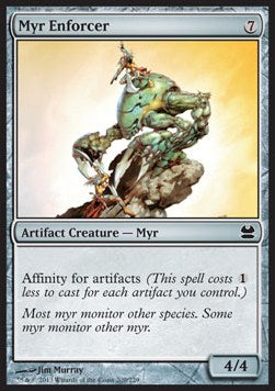 Myr Enforcer⁣ - Modern Masters⁣ (Common)⁣ [209]