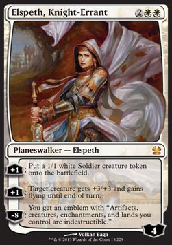 Elspeth, Knight-Errant⁣ - Modern Masters⁣ (Mythic)⁣ [13]