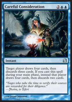 Careful Consideration⁣ - Modern Masters⁣ (Uncommon)⁣ [37]
