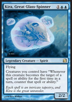 Kira, Great Glass-Spinner⁣ - Modern Masters⁣ (Rare)⁣ [49]
