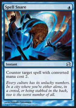Spell Snare⁣ - Modern Masters⁣ (Uncommon)⁣ [64]