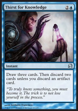 Thirst for Knowledge⁣ - Modern Masters⁣ (Uncommon)⁣ [67]