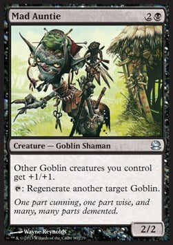Mad Auntie⁣ - Modern Masters⁣ (Uncommon)⁣ [90]
