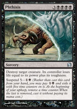 Phthisis⁣ - Modern Masters⁣ (Uncommon)⁣ [93]