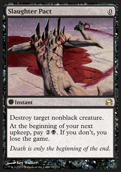 Slaughter Pact⁣ - Modern Masters⁣ (Rare)⁣ [97]