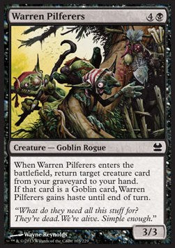 Warren Pilferers⁣ - Modern Masters⁣ (Common)⁣ [103]
