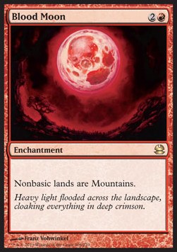 Blood Moon⁣ - Modern Masters⁣ (Rare)⁣ [106]