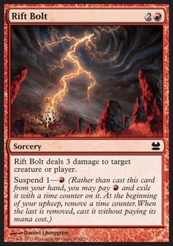 Rift Bolt⁣ - Modern Masters⁣ (Common)⁣ [126]