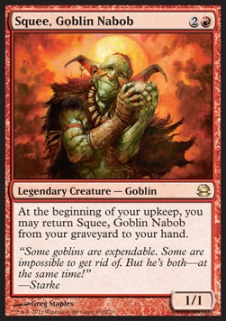 Squee, Goblin Nabob⁣ - Modern Masters⁣ (Rare)⁣ [130]