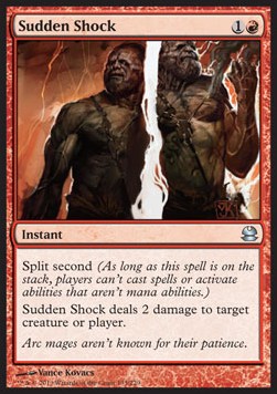 Sudden Shock⁣ - Modern Masters⁣ (Uncommon)⁣ [133]