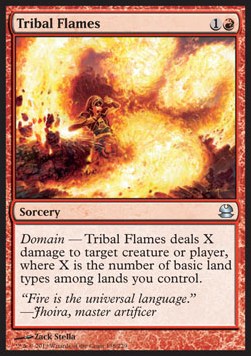 Tribal Flames⁣ - Modern Masters⁣ (Uncommon)⁣ [138]