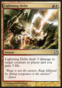 Lightning Helix⁣ - Modern Masters⁣ (Uncommon)⁣ [179]