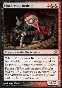 Murderous Redcap⁣ - Modern Masters⁣ (Uncommon)⁣ [192]