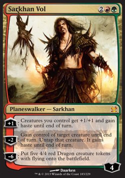 Sarkhan Vol⁣ - Modern Masters⁣ (Mythic)⁣ [183]