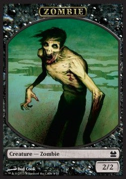 Zombie Token (Black 2/2)⁣ - Modern Masters⁣ (Token)⁣ [T8]