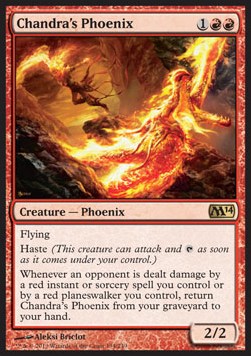 Chandra's Phoenix⁣ - Magic 2014⁣ (Rare)⁣ [134]