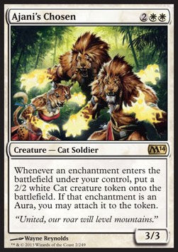 Ajani's Chosen⁣ - Magic 2014⁣ (Rare)⁣ [2]