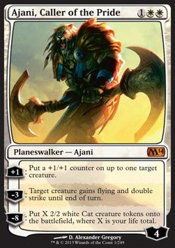 Ajani, Caller of the Pride⁣ - Magic 2014⁣ (Mythic)⁣ [1]