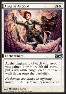 Angelic Accord⁣ - Magic 2014⁣ (Uncommon)⁣ [3]