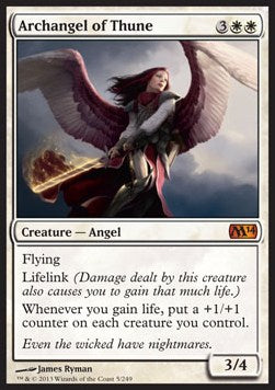 Archangel of Thune⁣ - Magic 2014⁣ (Mythic)⁣ [5]