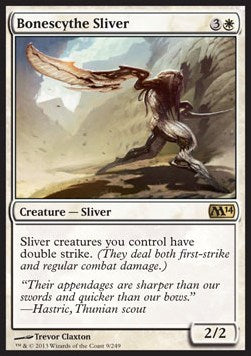 Bonescythe Sliver⁣ - Magic 2014⁣ (Rare)⁣ [9]