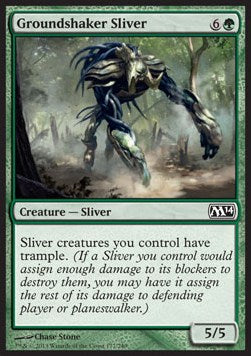 Groundshaker Sliver⁣ - Magic 2014⁣ (Common)⁣ [177]