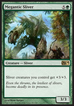 Megantic Sliver⁣ - Magic 2014⁣ (Rare)⁣ [185]