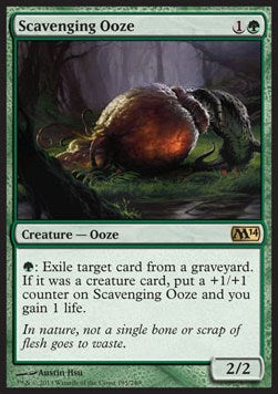 Scavenging Ooze⁣ - Magic 2014⁣ (Rare)⁣ [195]