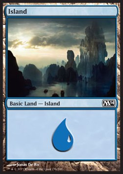 Island (V.3)⁣ - Magic 2014⁣ (Land)⁣ [236]