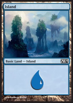 Island (V.4)⁣ - Magic 2014⁣ (Land)⁣ [237]