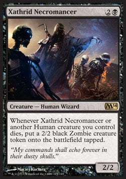 Xathrid Necromancer⁣ - Magic 2014⁣ (Rare)⁣ [123]